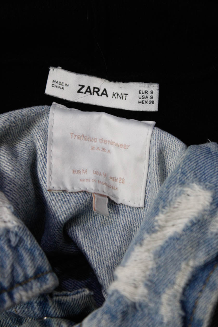 ZARA Hand-Painted Jean Jackets for Women | Mercari
