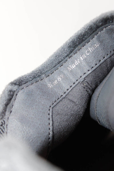 Dolce Vita Women's Velvet Slip On Ankle Booties Gray Size 6.5