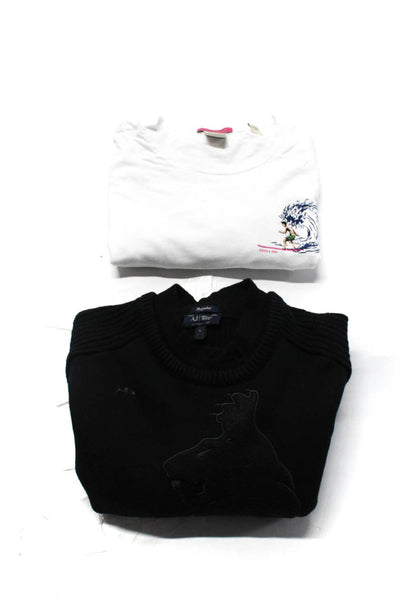 Armani Jeans Scotch & Soda Mens Sweater Tee Shirt Size Large Extra Large Lot 2