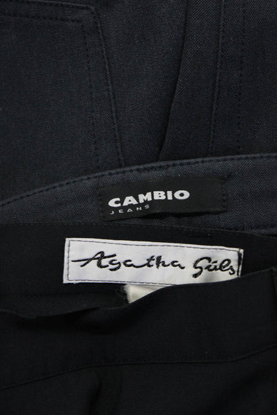 Agatha Girls Cambio Womens Pants Jeans Black Size 42 28 Lot 2
