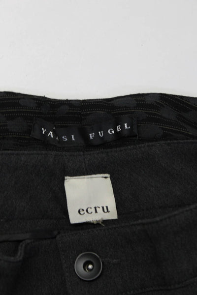 Ecru Yansi Fugel Womens Pants Trousers Gray Size M S Lot 2