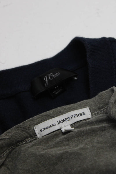 Standard James Perse J Crew Womens T-Shirt Cardigan Green Size 2 M Lot 2