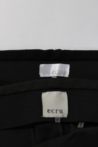 Ecru Women's Elastic Waist Pull-On Pant Black Size M Lot 2