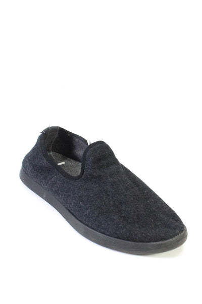 Allbirds Womens Dark Gray Wool Knit Slip On Loafer Sneaker Shoes Size 9