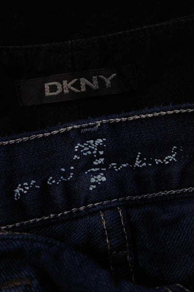 7 For All Mankind DKNY Women's Jeans Cargo Pants Blue Black Size 32 34 Lot 2