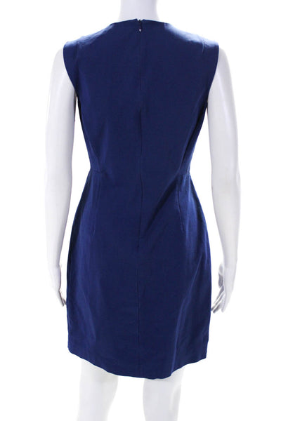 Theory Womens Blue Navy Fitted Sheath Size 4 12047581