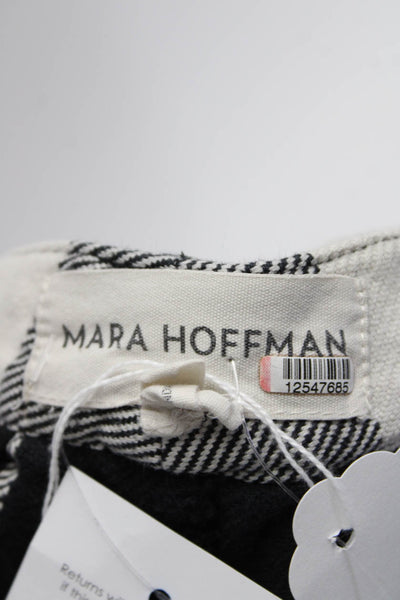 Mara Hoffman Womens Black Gingham Dita Pants Size 0 12547685