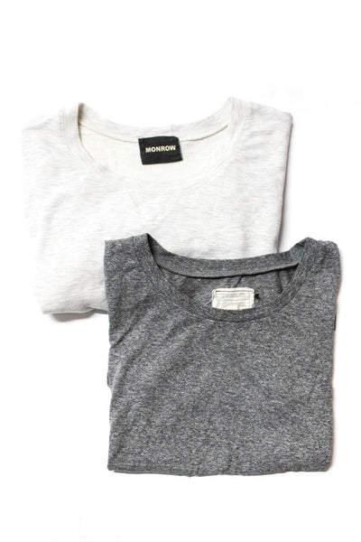 Current/Elliott Monrow Womens T-Shirt Top Gray Size 1 S Lot 2