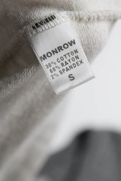 Current/Elliott Monrow Womens T-Shirt Top Gray Size 1 S Lot 2