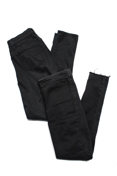 Free People J Brand Womens Jeans Leggings Pants Black Size 26 27 Lot 2