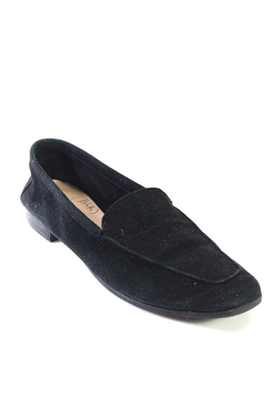 Andrea Carrano Womens Suede Slide On Casual Loafers Black Size 36 6