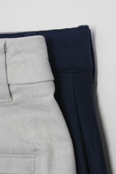 Adidas Men's Flat Front Pockets Chino Straight Leg Pant Blue Size 34 Lot 2