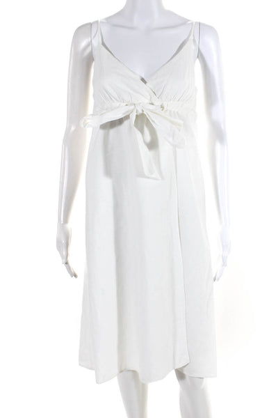 Christiane Celle Splendid Women's Long Sleeve Midi Dress White Size S XS Lot 2