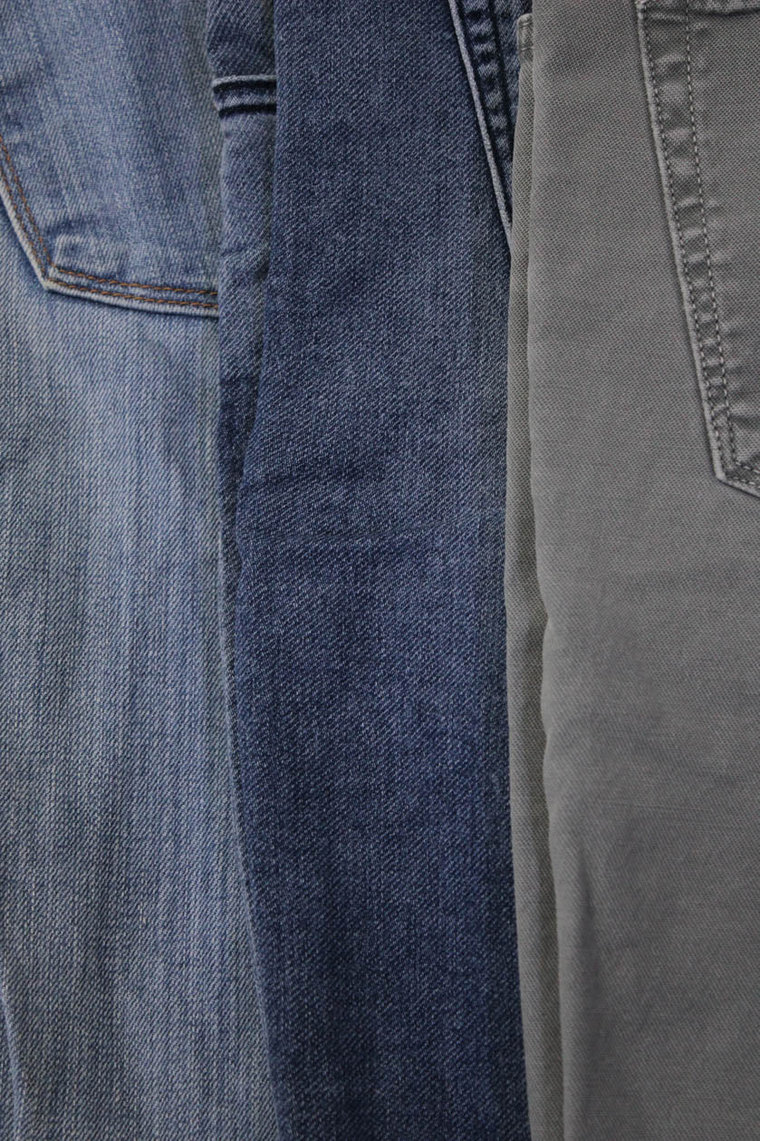 J Brand Men's Five Pockets Button Closure Casual Short Green Size