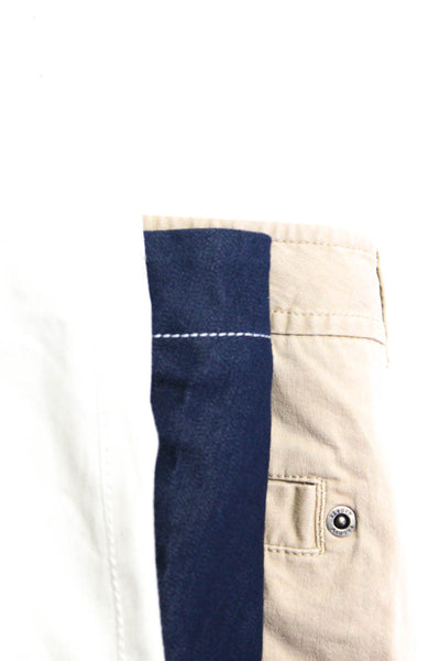 Theory Teenflo Women's Casual Pants Beige Blue Size 4 Lot 3