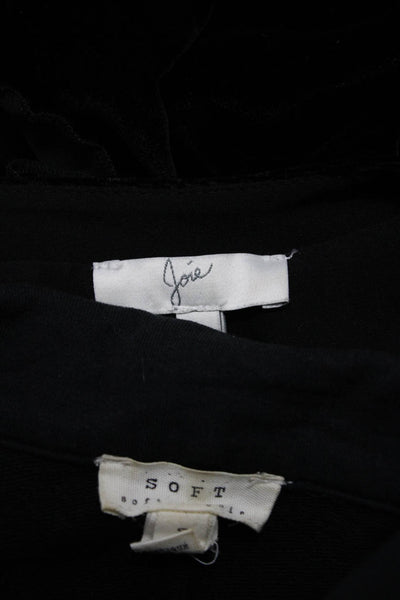Joie Soft joie Womens Cap Sleeve Blouse Open Blazer Jacket Black Size XS S Lot 2