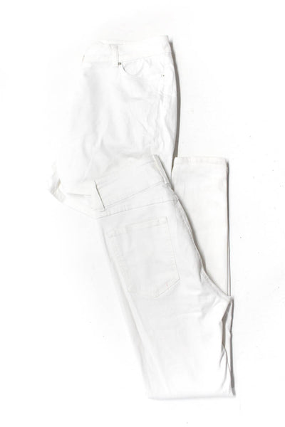 J Brand Seraphine Women's High Waist Skinny Jeans White Size 28 8, lot 2