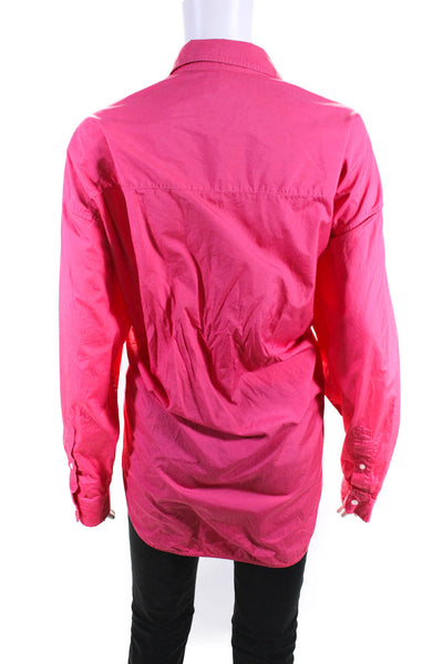 Samsoe Womens Pink Luana Shirt Size 10 14947132