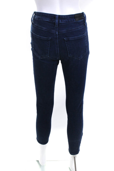 PAIGE Womens Blue Margot Crop Skinny Jeans Size 4 13795673