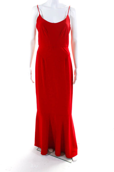 Hutch Womens Red Red Cameron Gown Size 4 10982734