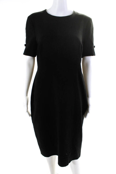 L.K. Bennett Womens Black Black Trinu Dress Size 12 12062414