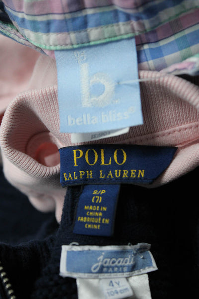 Jacadi Polo Ralph Lauren Boys Polo Shirts Navy Sweater Top Size 4 2 3 Lot 6
