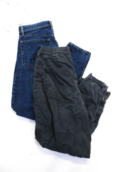 Zara Joes Jeans Womens Elastic Waist Twill Pants Slim Jeans Size 27 Medium Lot 2