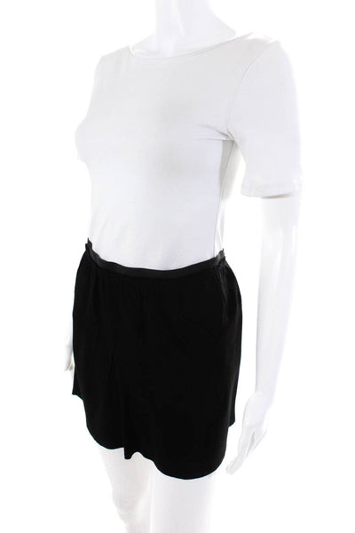 Etoile Isabel Marant Womens Unlined Crepe Mini Skirt Black Size FR 34