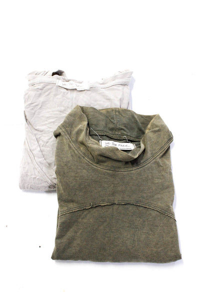 We The Free Womens Pullover Tank Tops Green Gray Size Small Lot 2