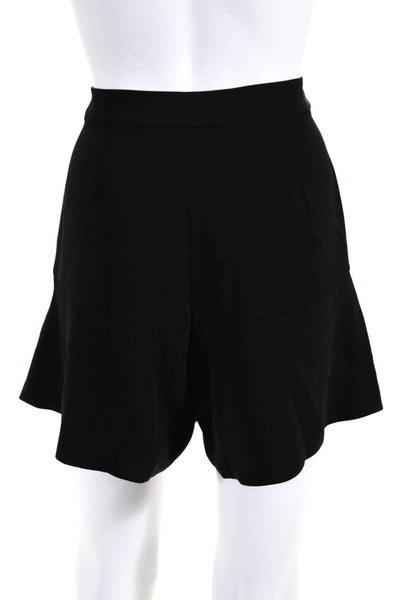 Trina Turk Black Womens Side Zip High Rise Short Shorts Black Size 2