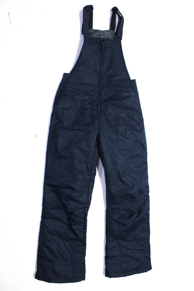 Arctix Girls Elastic Ankle Waterproof Overalls Snow Pants Bib Navy Blue Size L