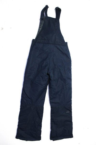 Arctix Girls Elastic Ankle Waterproof Overalls Snow Pants Bib Navy Blue Size L