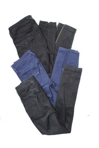 Joie Women's Low Rise Skinny Cargo Jeans Blue Size 24, Lot 3