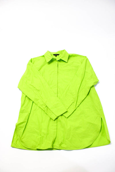 Massimo Dutti Lauren Ralph Lauren Womens Shirt Sweater Gray Green Small Lot 2