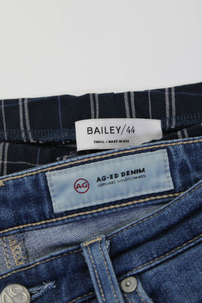 Bailey 44 AG Womens Crop Flare Jeans Check Pants Size Small 26 Lot 2