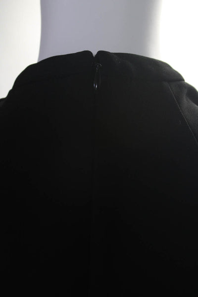 Theory Womens Tie Neck Sleeveless Shift Nurita Dress Black Size 10