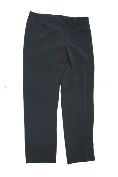 Worth Neiman Marcus Womens Slim Leg Dress Pants Black Gray Size 6 8 Lot 2