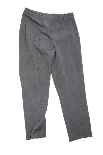 Worth Neiman Marcus Womens Slim Leg Dress Pants Black Gray Size 6 8 Lot 2