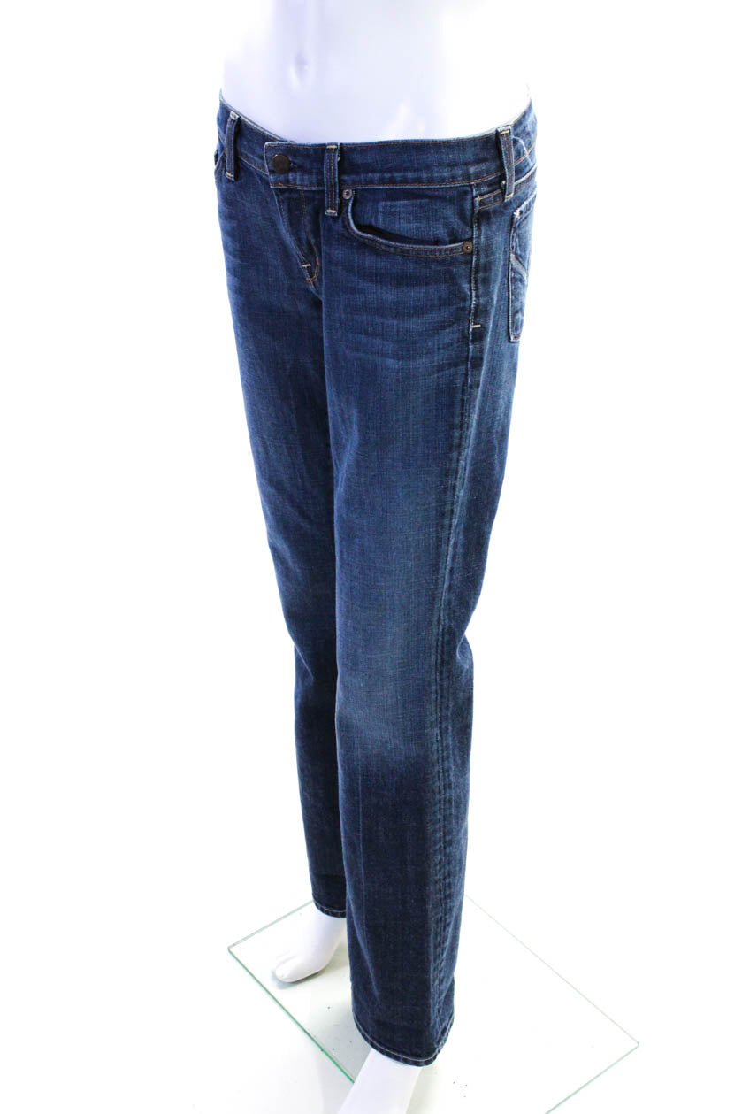 Low waist boot-cut jeans