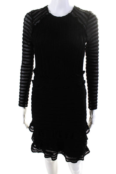 Parker Womens Black Lottie Dress Size 4 11569956