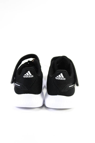 Adidas Boys' Slip On Casual Hook Pile Tape Sneakers Black Size 7