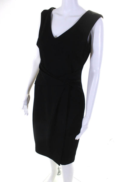 Lauren Ralph Lauren Womens Black Astah Sheath Size 6 12685386