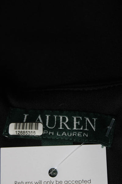 Lauren Ralph Lauren Womens Black Astah Sheath Size 6 12685386