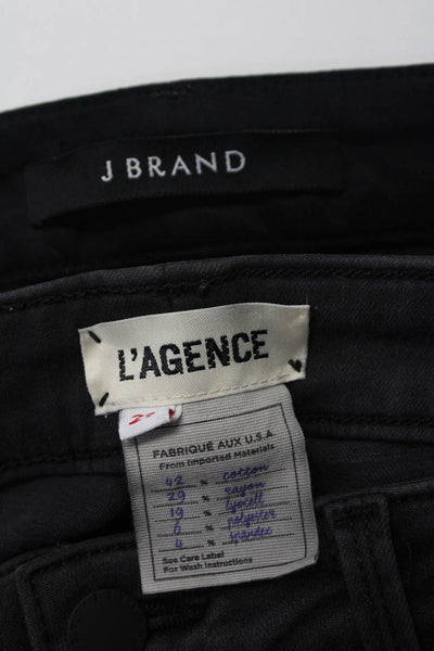 L'Agence J Brand Womens Jeans Pants Dark Gray Size 29 29 Lot 2