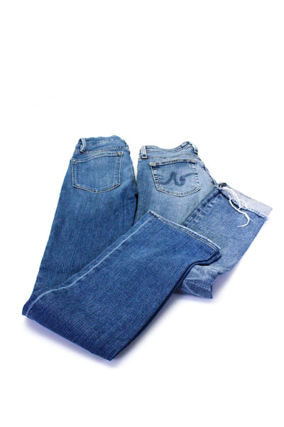 AG-ED Denim Frame Denim Women's Mid Rise Jeans Blue Size 24 Lot 2