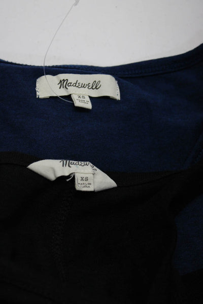 Madewell Womens Scoop Neck Sleeveless Pullover Tank Dress Black Size XS Lot 2