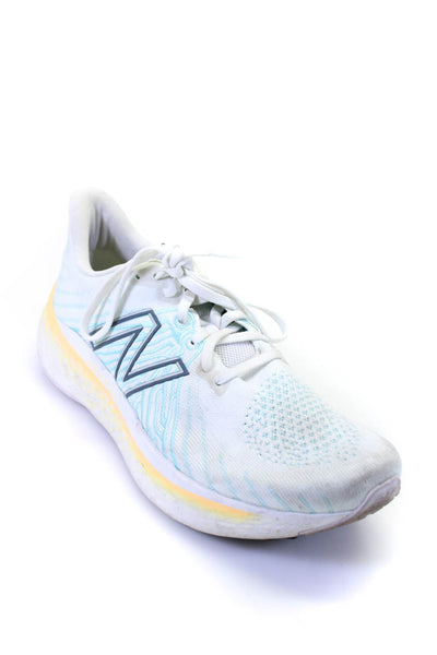New Balance Womens Fresh Foam Vongo Sneakers White Blue Size 9.5