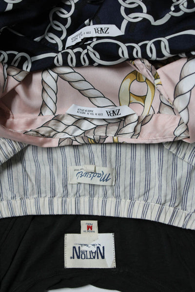 Nation Ltd by Jen Menchaca Madewell Zara Womens Blouse Top Gray Size M S Lot 4