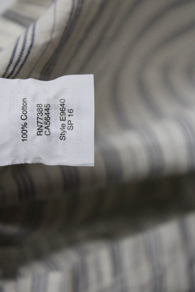 Nation Ltd by Jen Menchaca Madewell Zara Womens Blouse Top Gray Size M S Lot 4