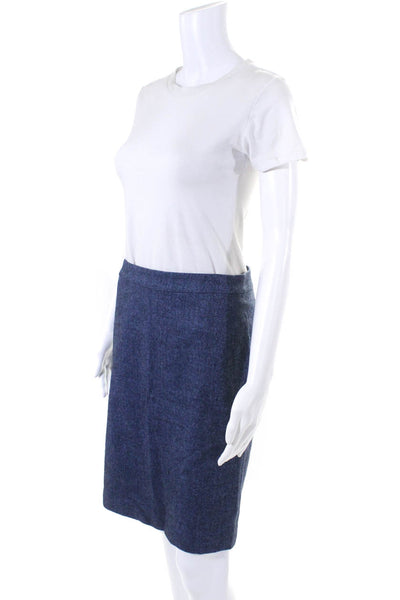 Banana Republic Womens Lined Straight Pencil Skirts Beige Blue Size 4 0 Lot 2